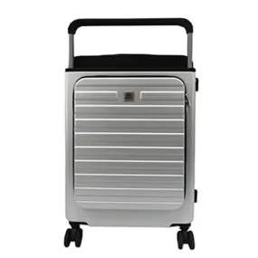 1791SL1, Airliner - Medium Suitcase 24" - Silver