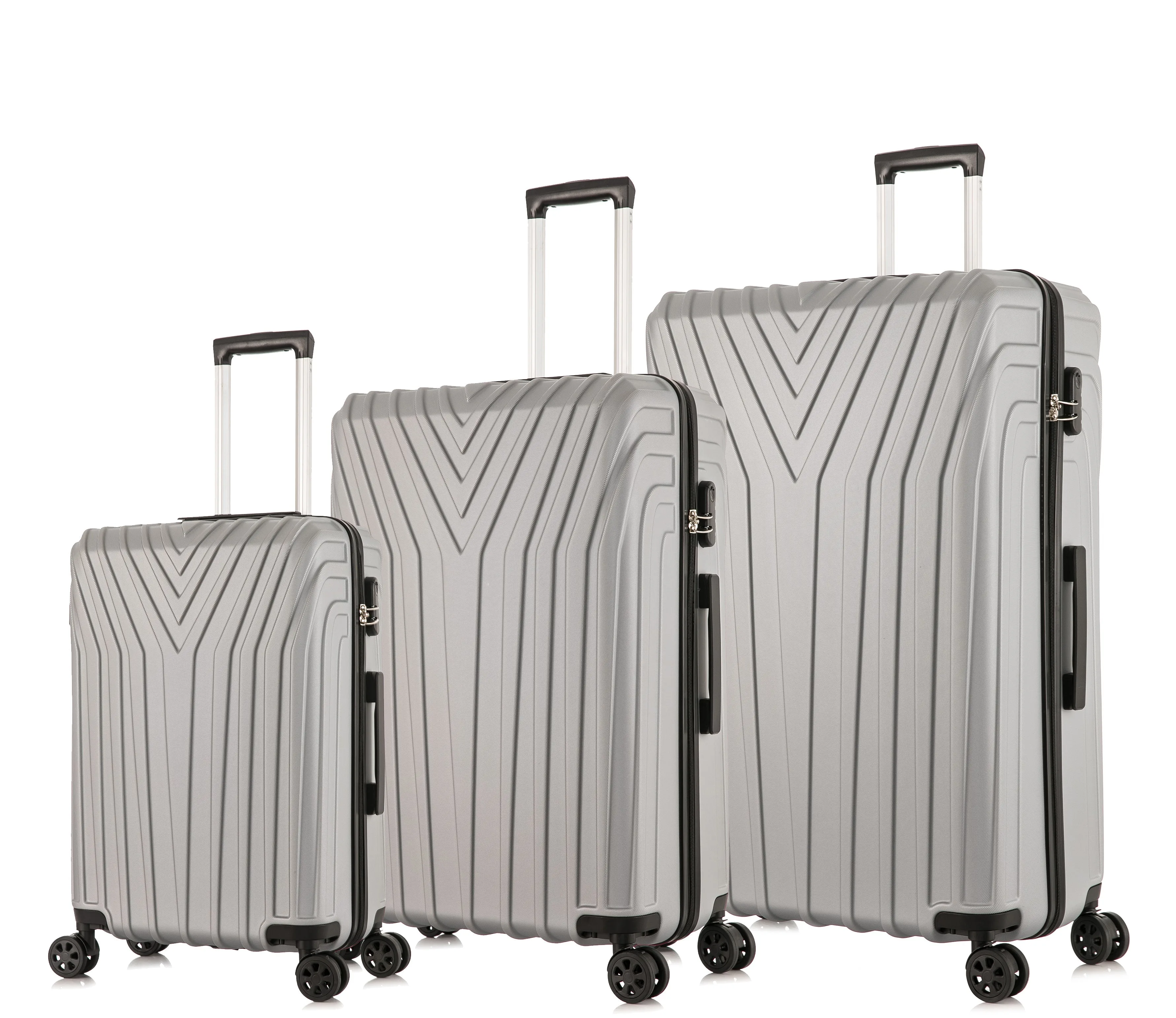 32" Hard Shell Suitcase ABS101 - Silver