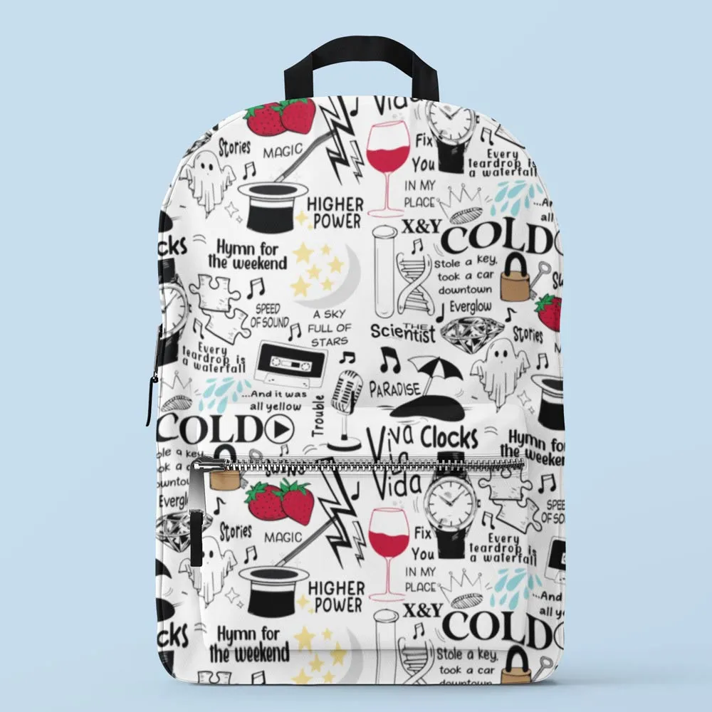 All-Over Print Backpack - A Sky Full Of Doodles