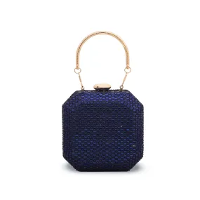 Blue Fancy Clutch P23844