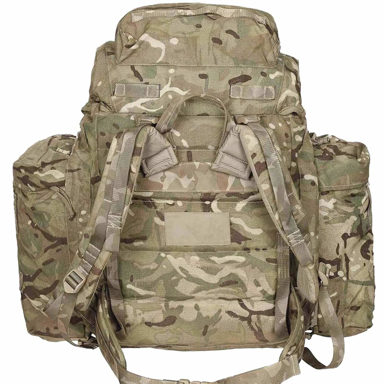 British Army MTP Bergen Short Back With Side Pouches