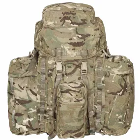 British Army MTP Bergen Short Back With Side Pouches