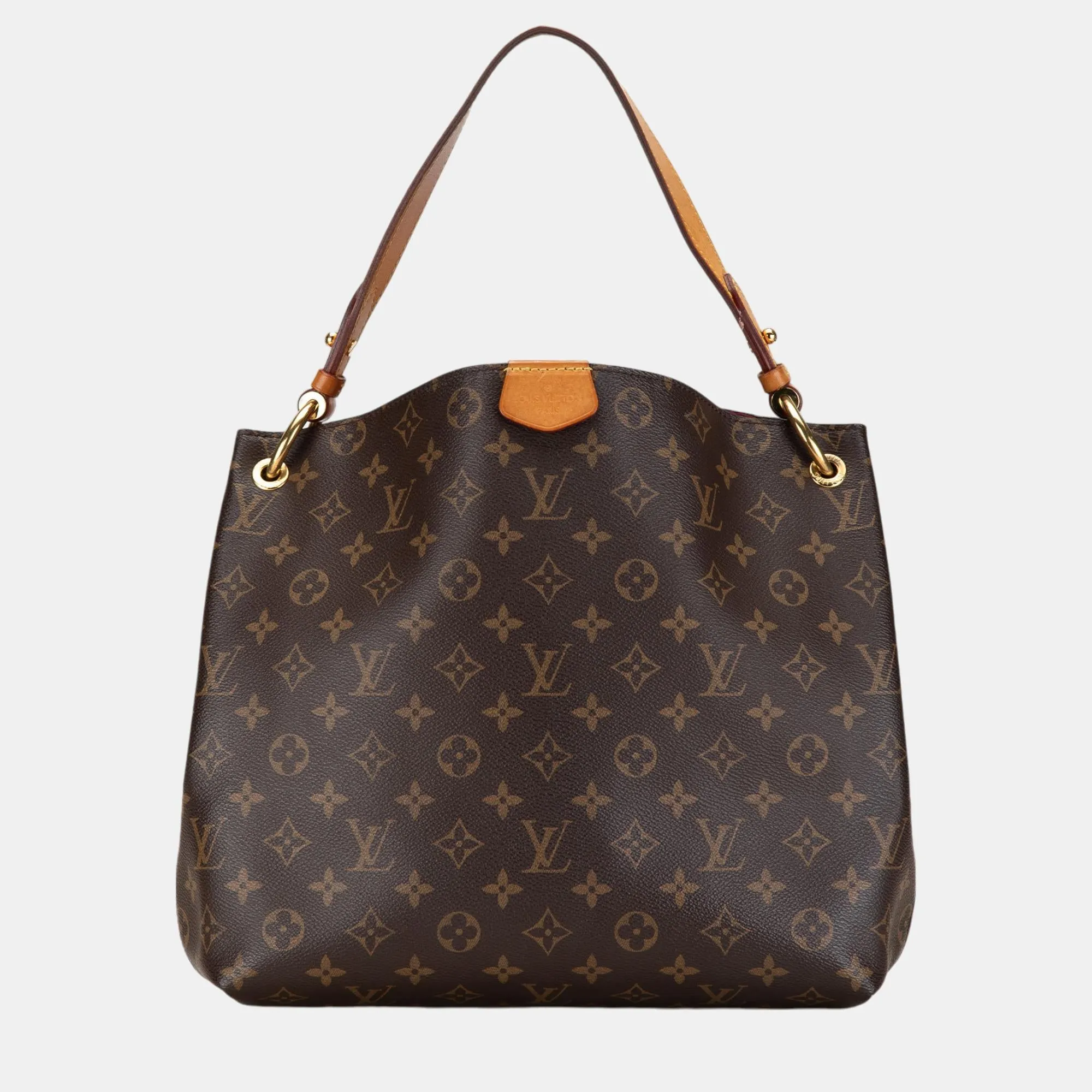 Brown Monogram Canvas Graceful PM Shoulder Bag