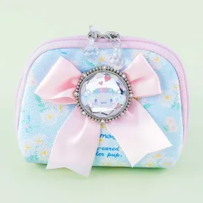 Cinnamoroll Flowery Ribbon Pouch