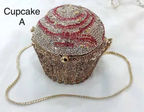 Cupcake A Women Clutch Evening Bag