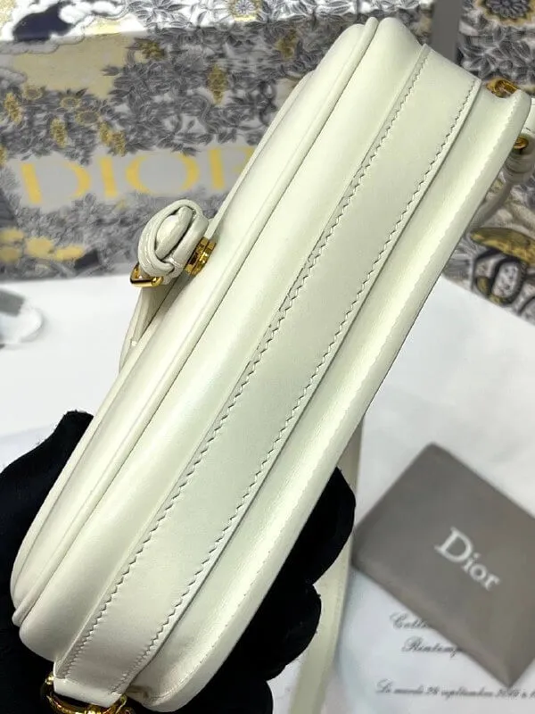 Dior Bobby East-West bag white