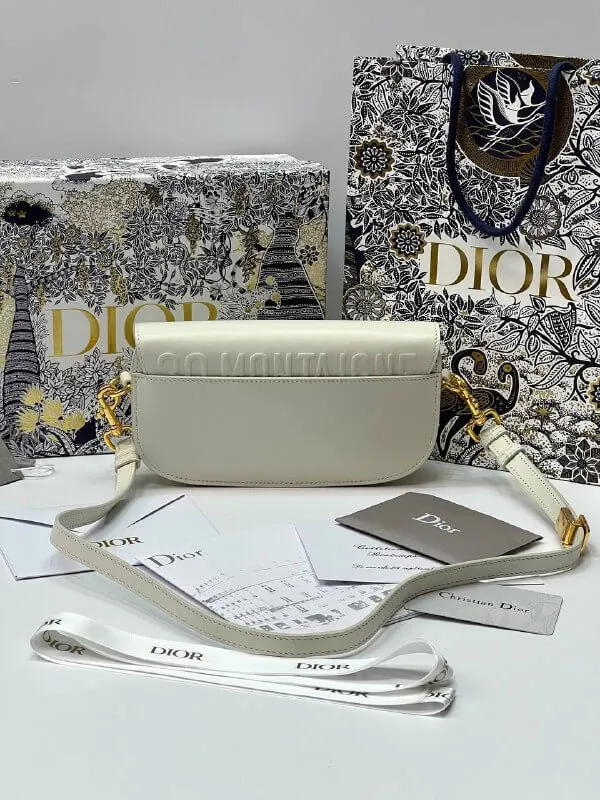 Dior Bobby East-West bag white