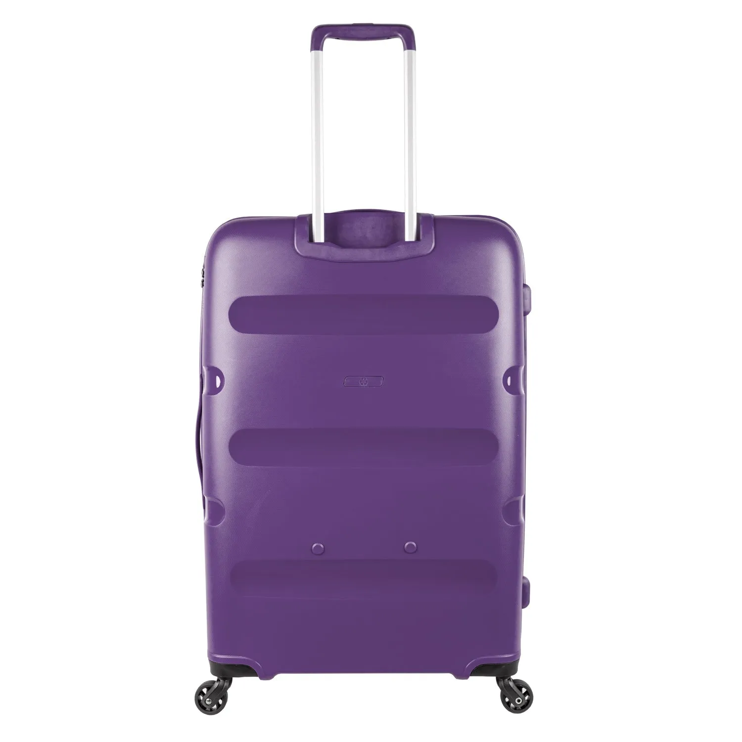 Dublin Hardcase Trolley Set Of 4 with Beauty Case-Acai Purple