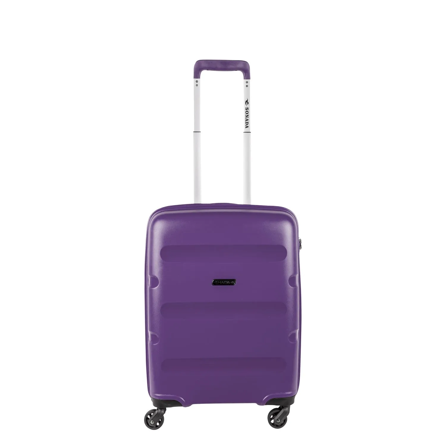 Dublin Hardcase Trolley Set Of 4 with Beauty Case-Acai Purple