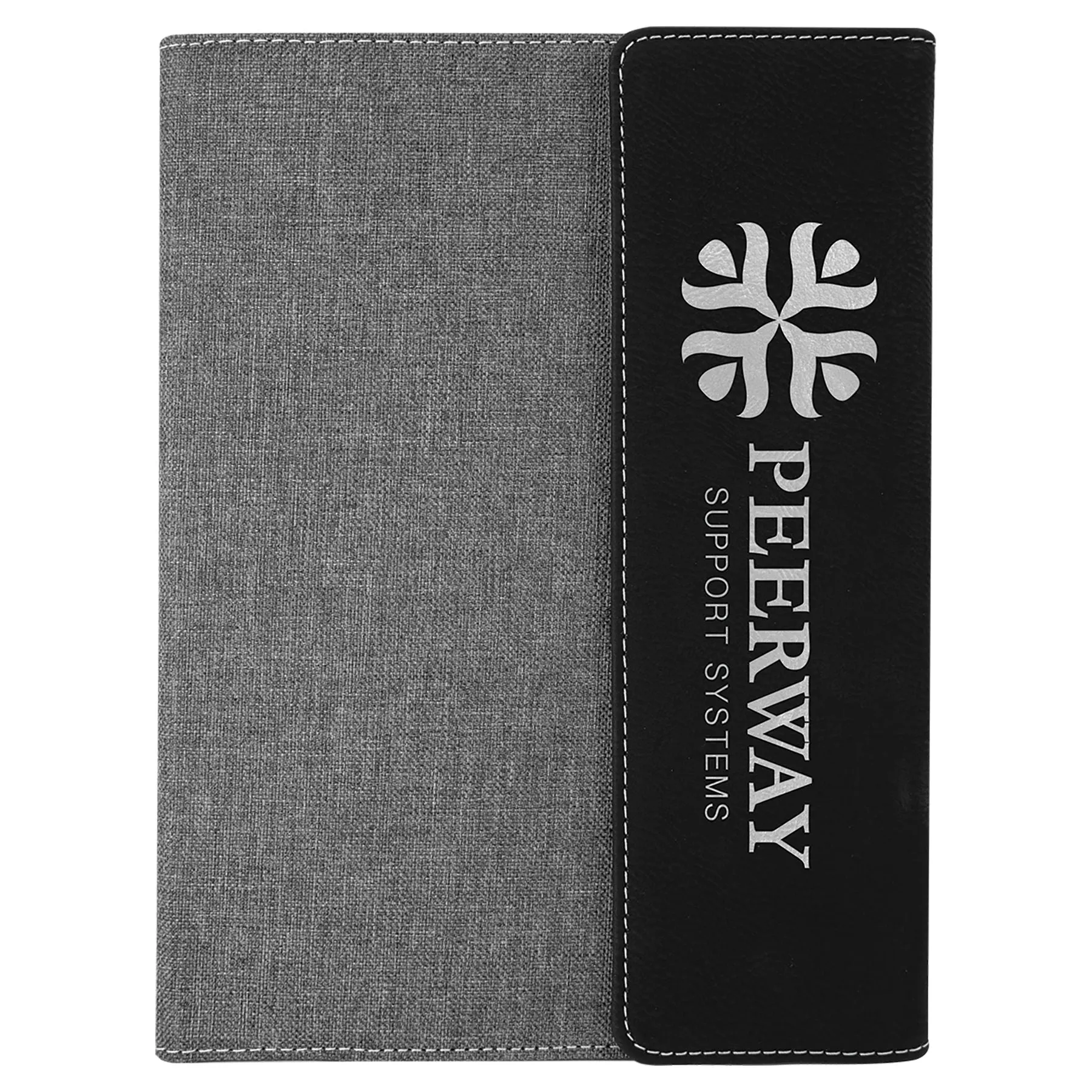 Engraved Personalized Portfolio - Faux Leather/Canvas