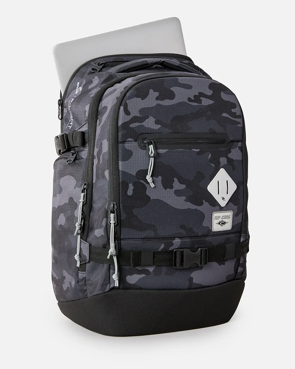 F-Light Posse 35L Camo Backpack in Black & Grey