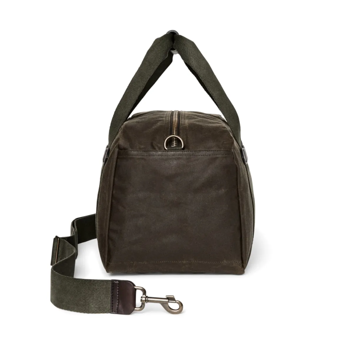 Filson Tin Cloth Small Duffle Bag in Ottergreen