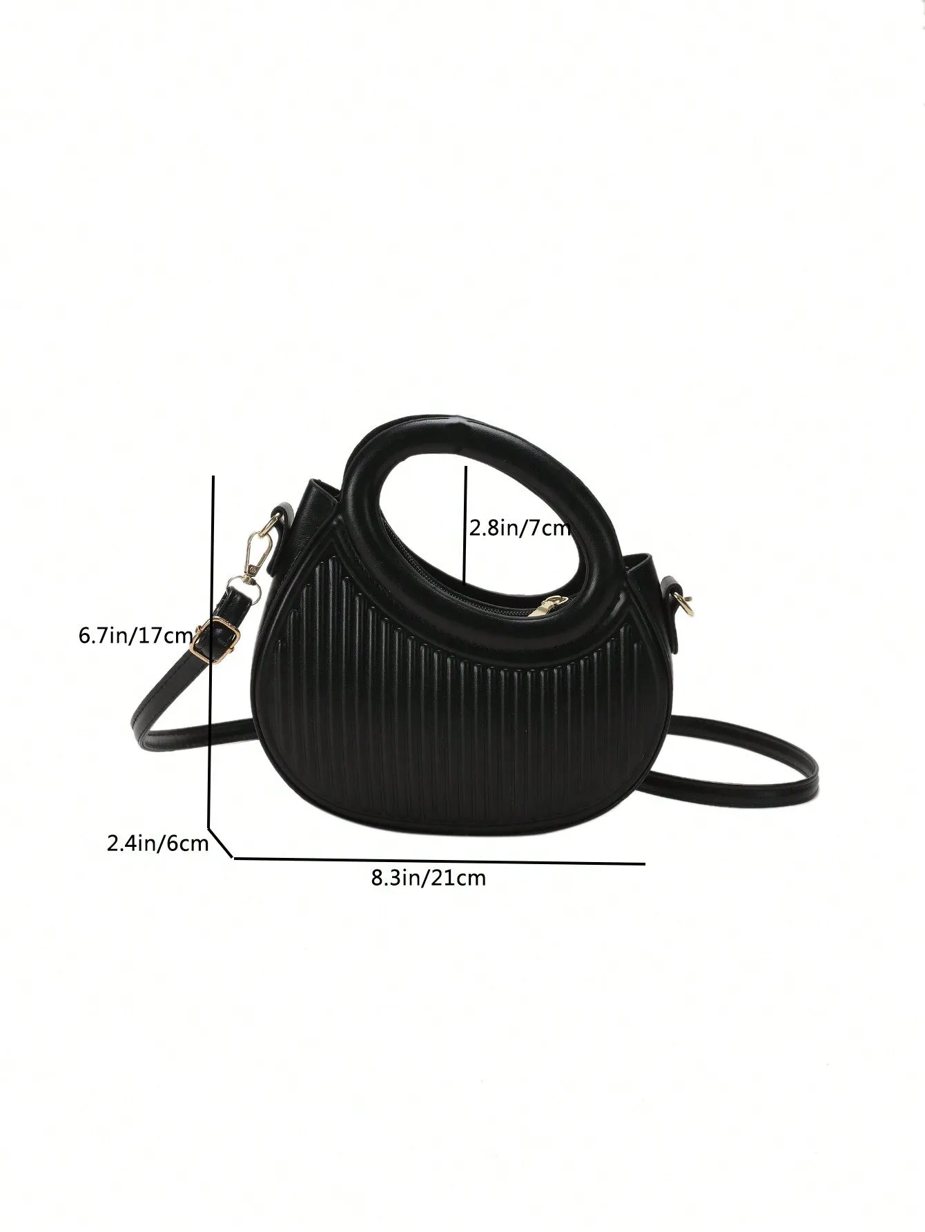 French hand-held one-shoulder cross-body women's bag