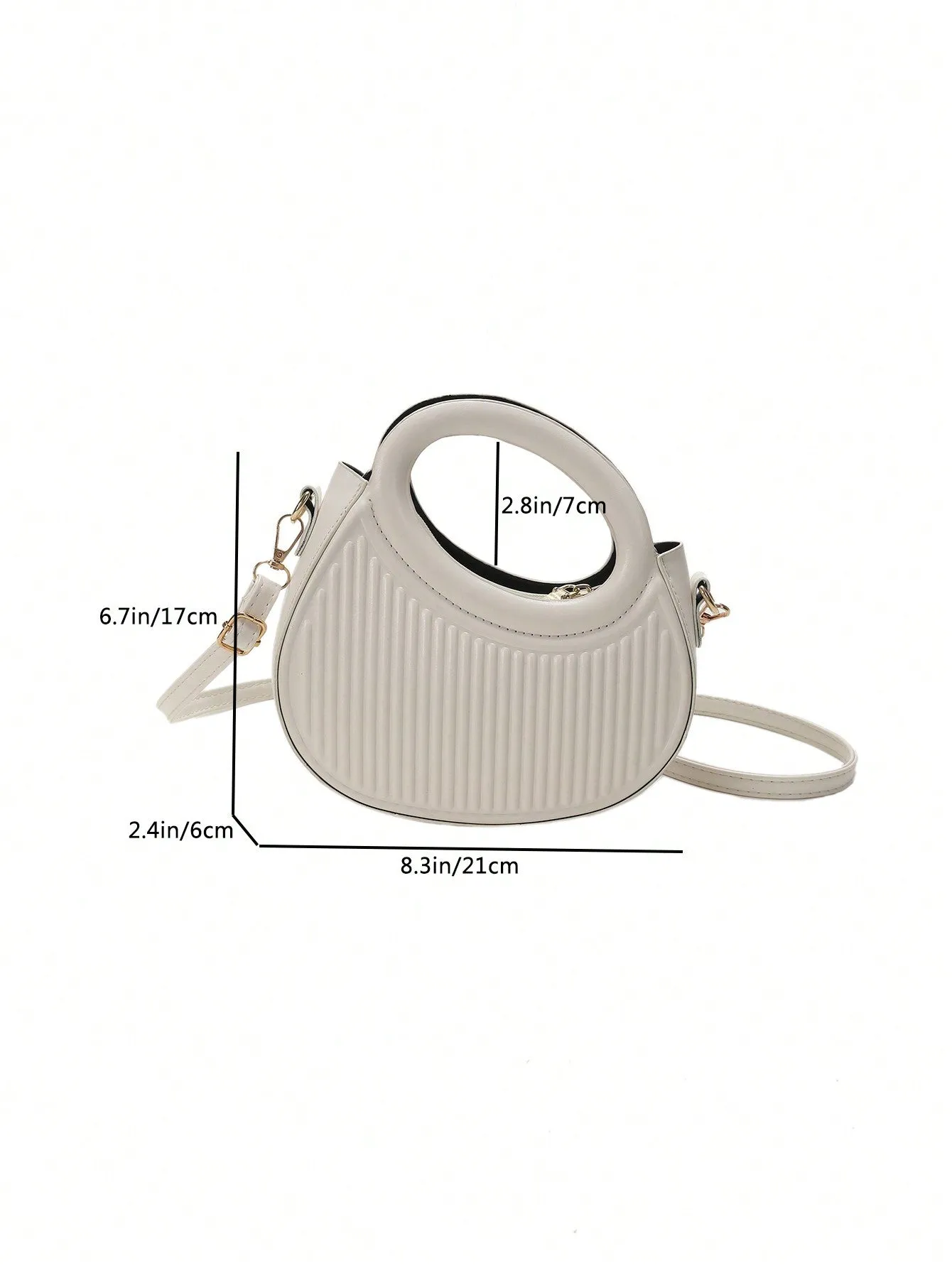 French hand-held one-shoulder cross-body women's bag