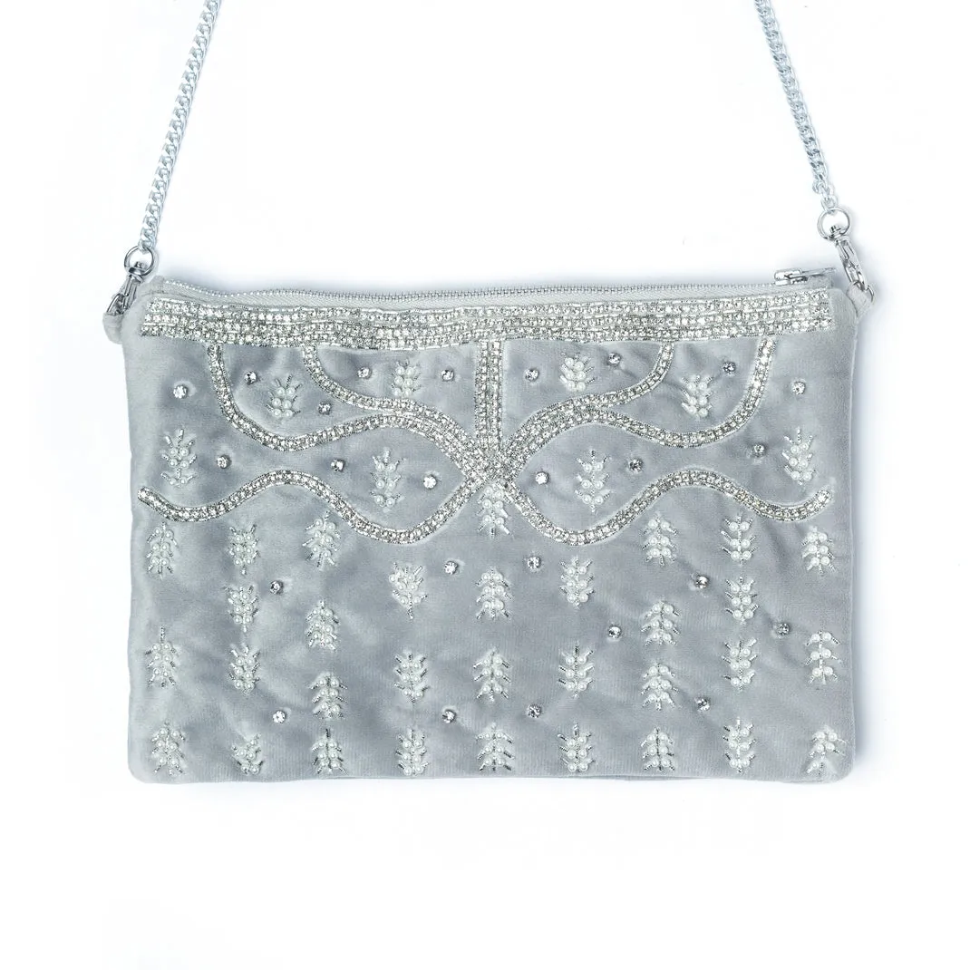 Kaira Silver Bag