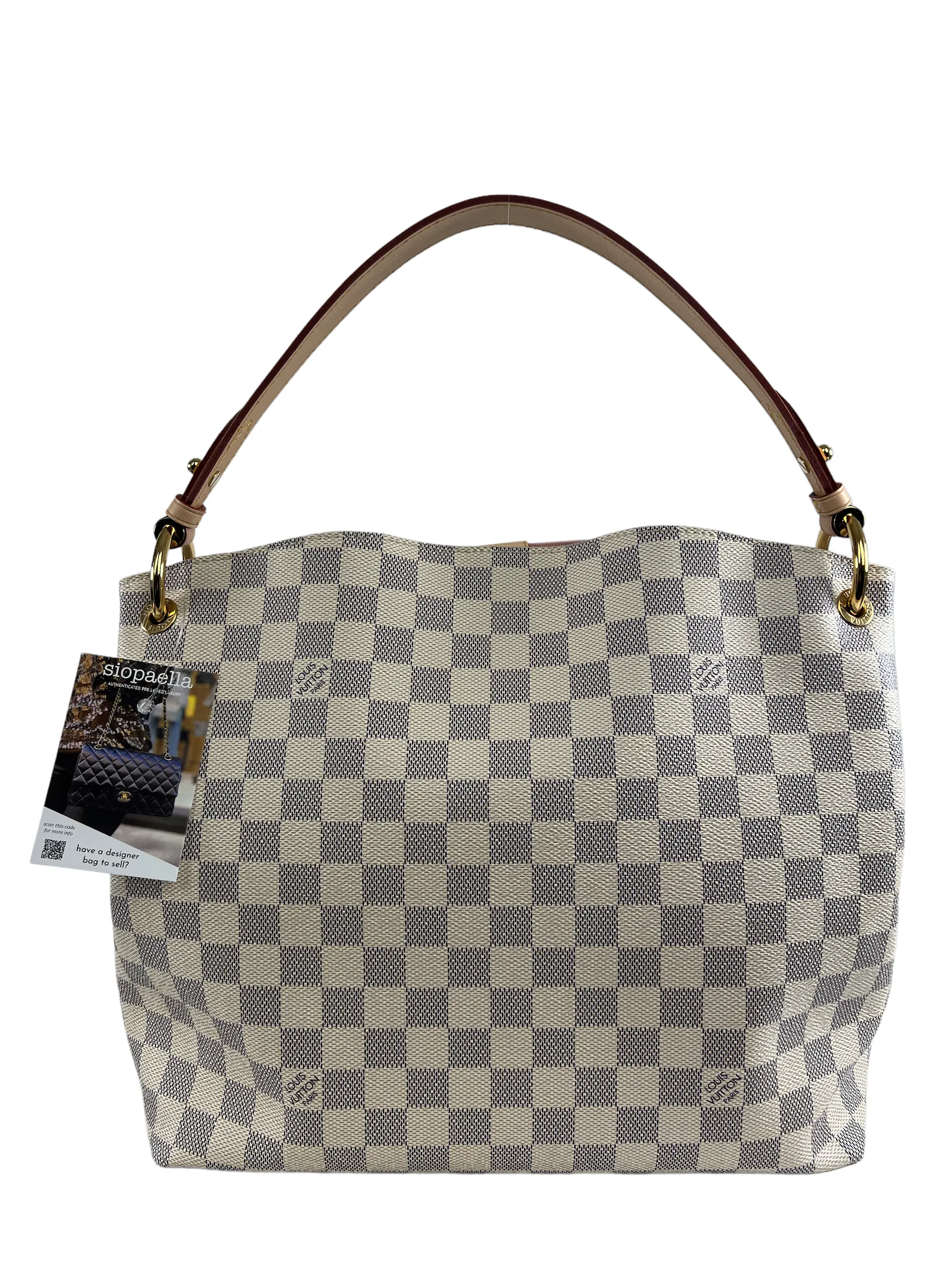 Louis Vuitton Damier Azur Canvas ‘Graceful’ Tote