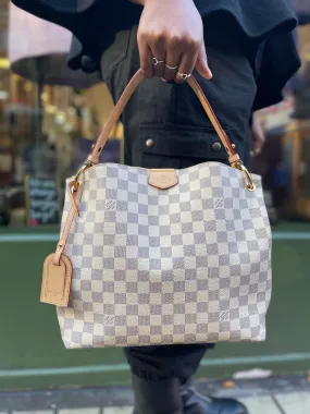 Louis Vuitton Damier Azur Canvas ‘Graceful’ Tote