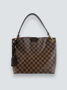 Louis Vuitton Damier Ebene Canvas Graceful Hobo