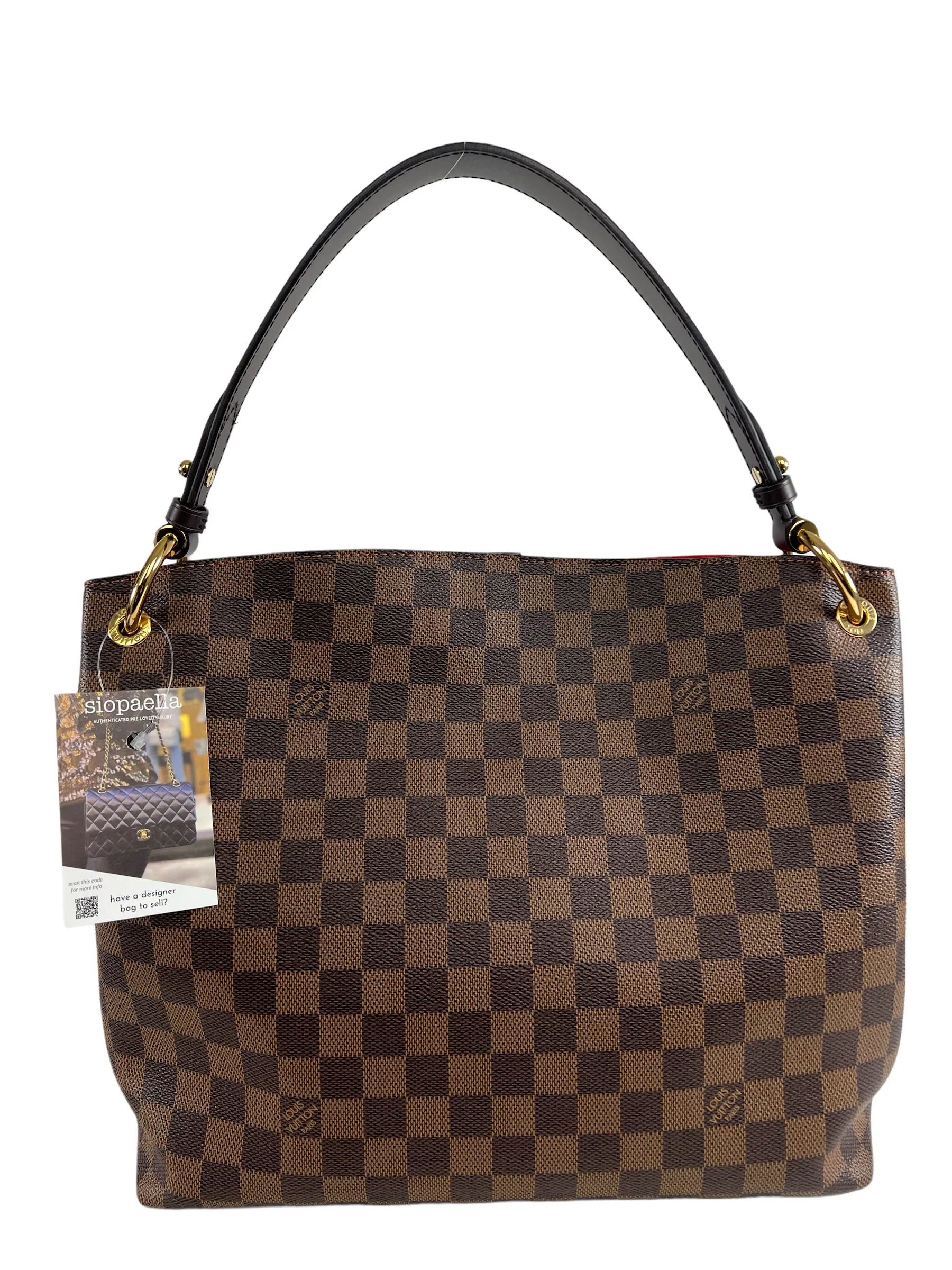 Louis Vuitton Damier Ebene Canvas ‘Graceful’ Tote