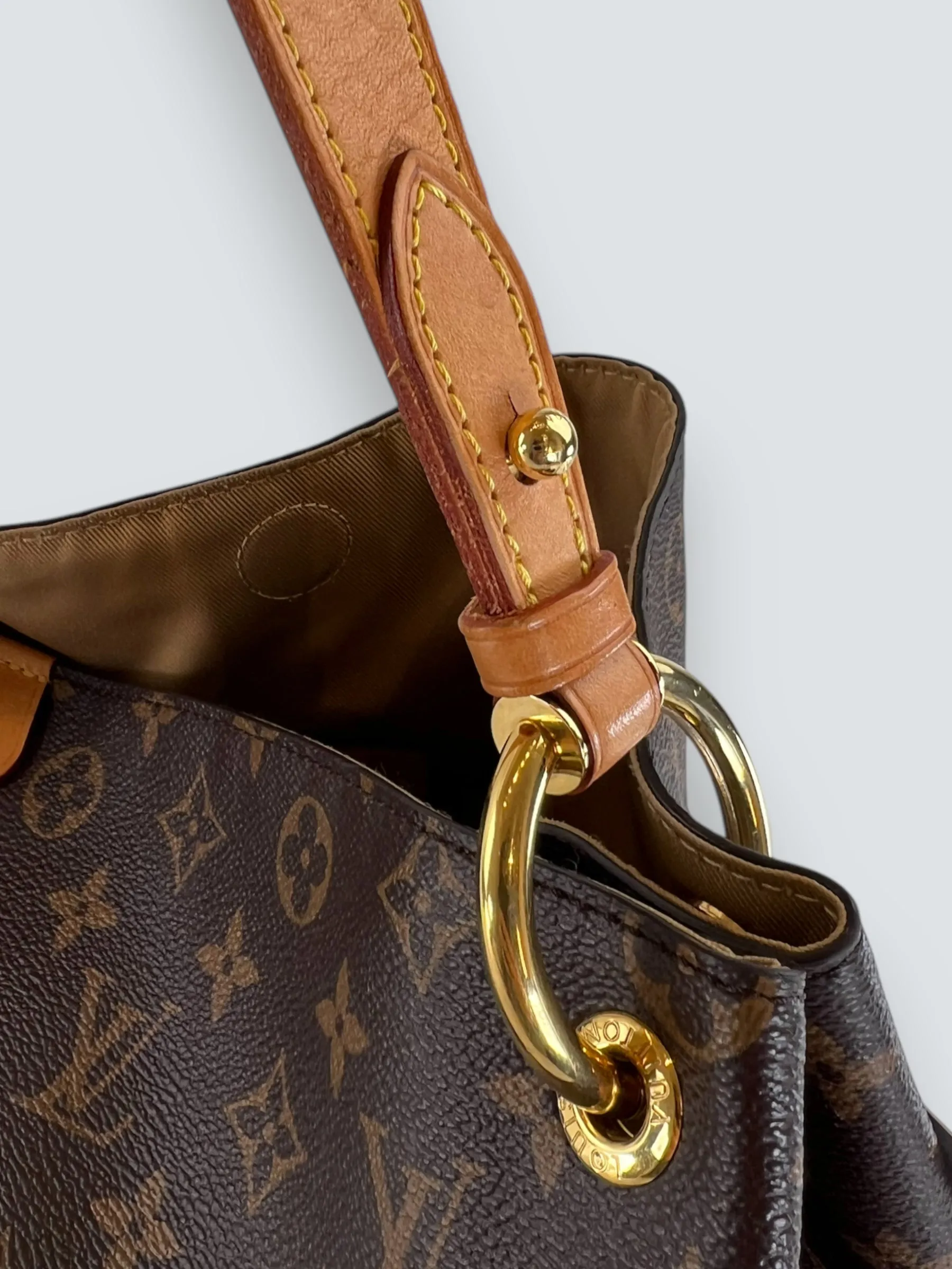 Louis Vuitton Monogram Canvas "Graceful" Hobo