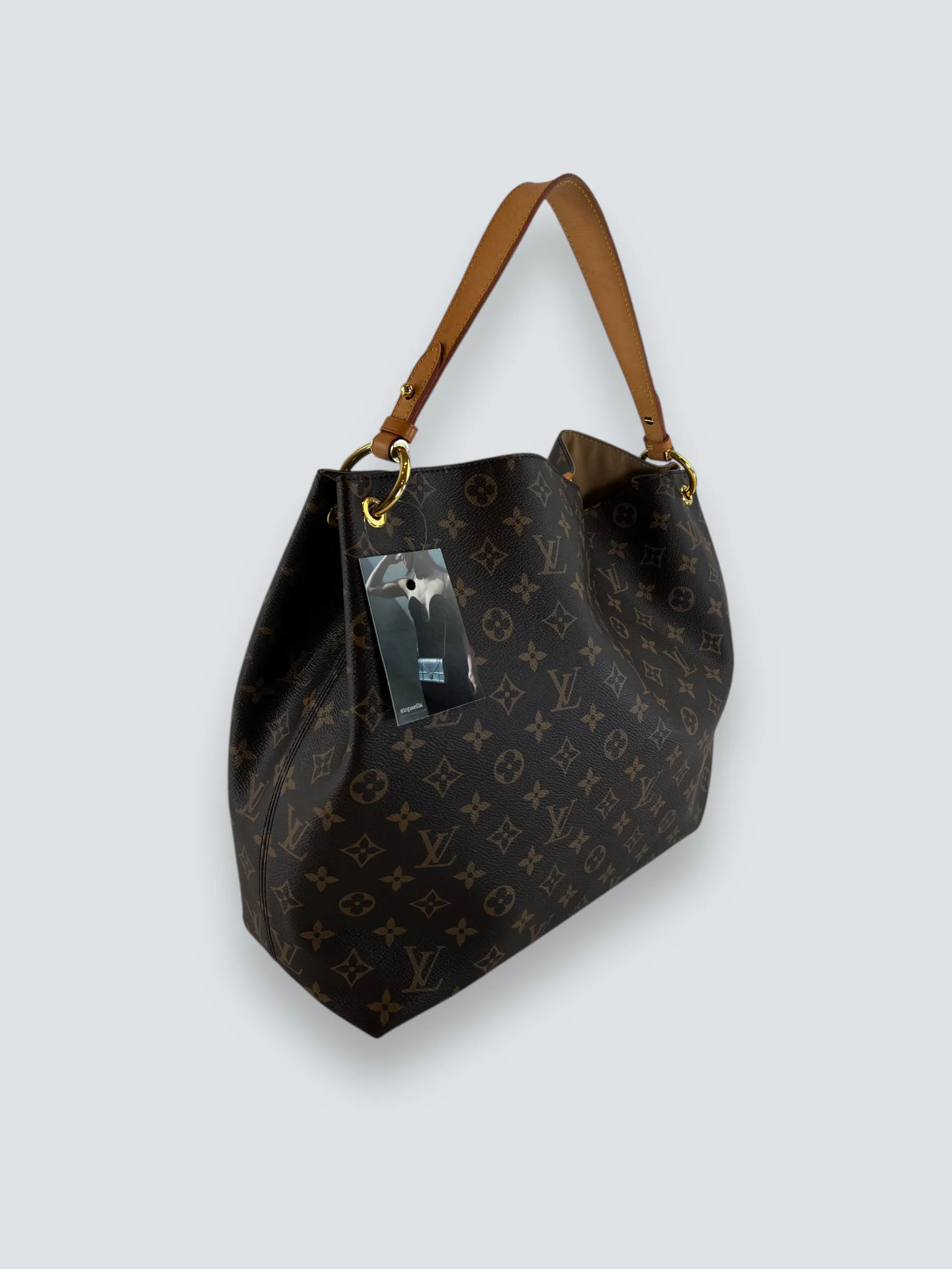 Louis Vuitton Monogram Canvas "Graceful" Hobo