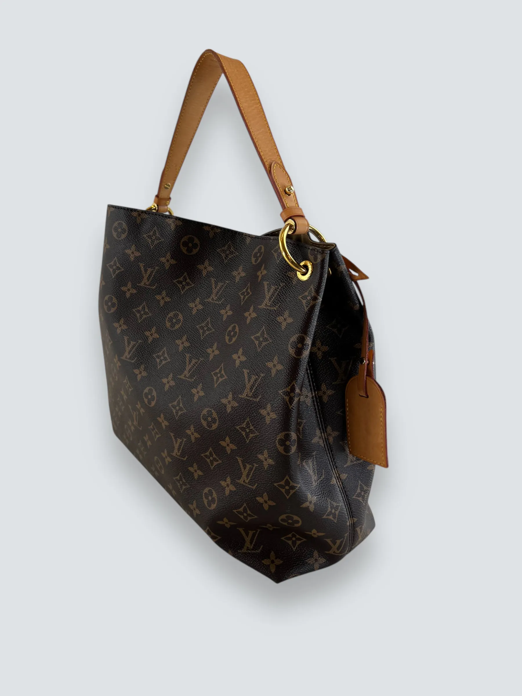 Louis Vuitton Monogram Canvas "Graceful" Hobo