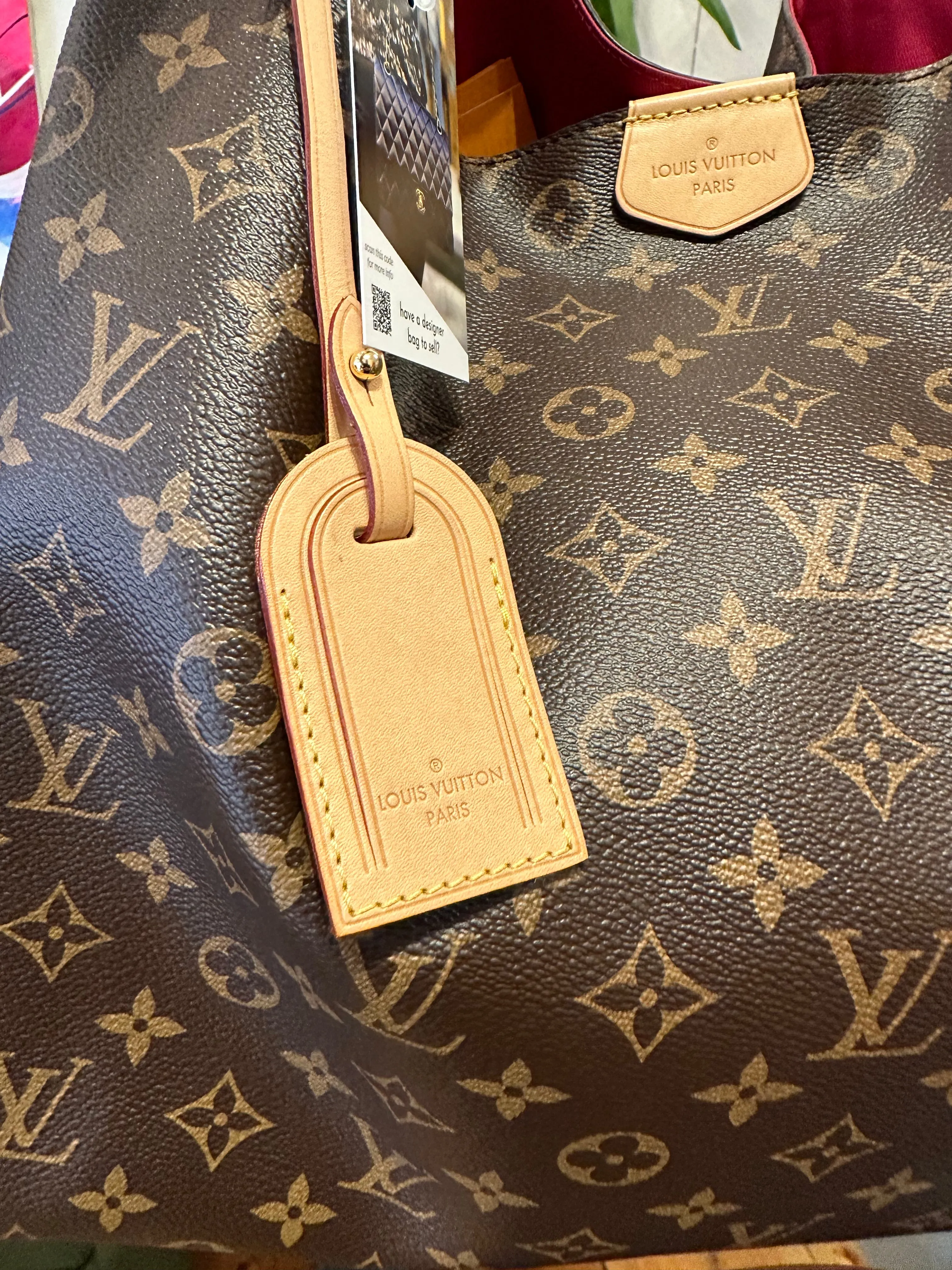 Louis Vuitton Monogram Graceful MM Hobo