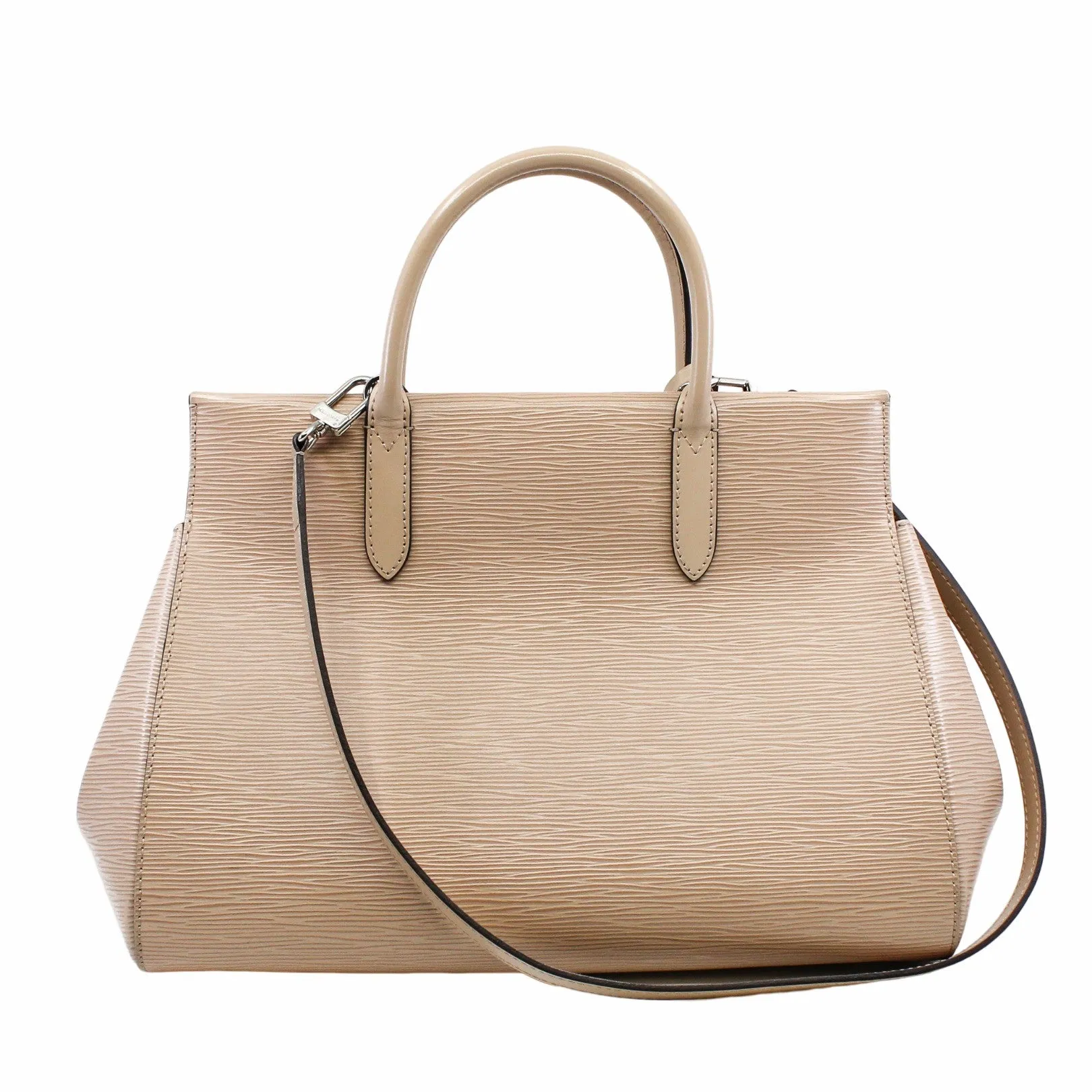 marly tote  epi  beige phw