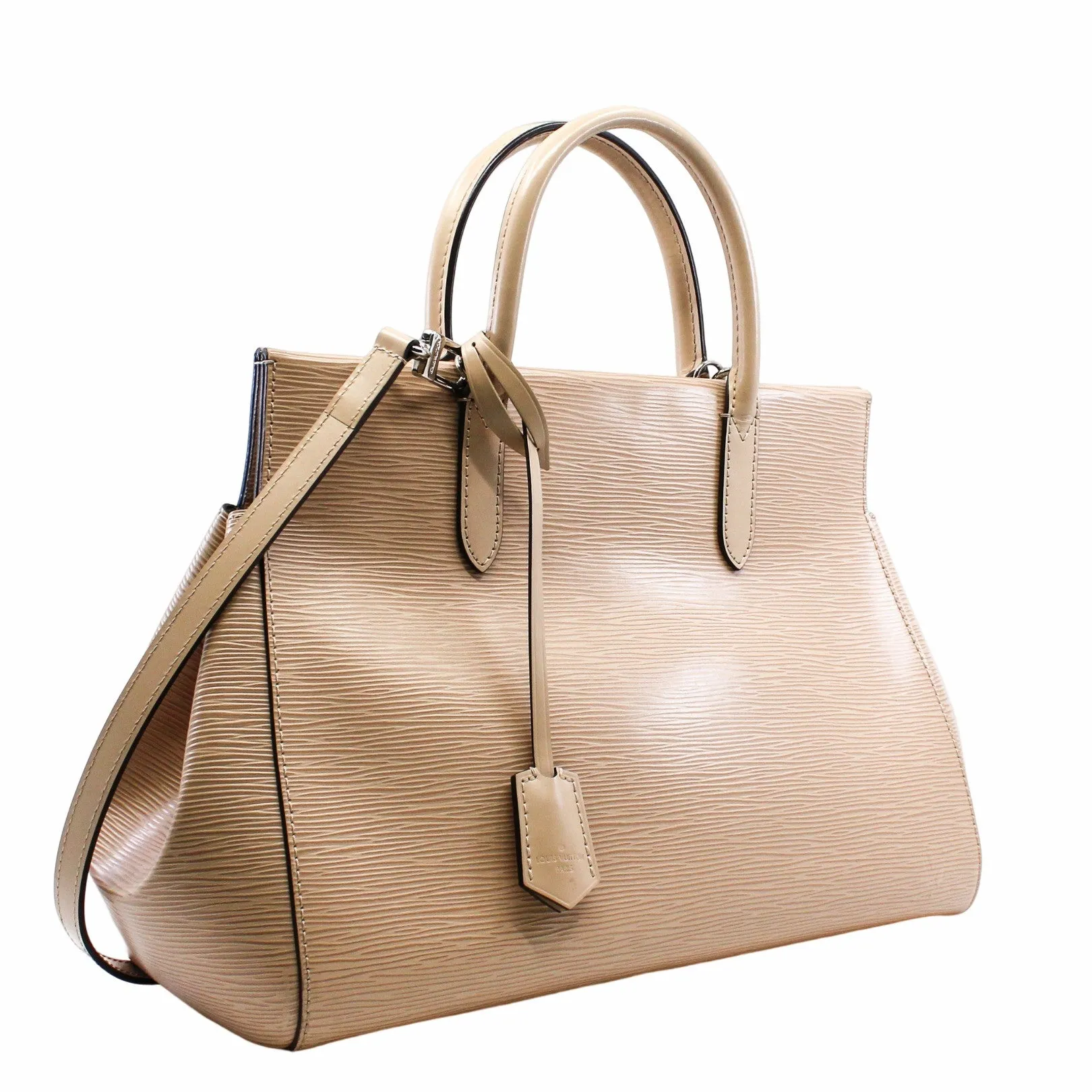 marly tote  epi  beige phw