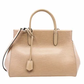 marly tote  epi  beige phw