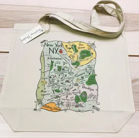 NY Boroughs City Tote