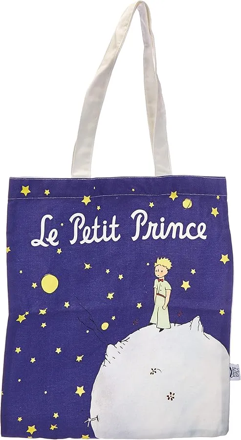 Out of Print Literary and Book-Themed Canvas Tote Carrying Bag for Book Lovers - The Little Prince