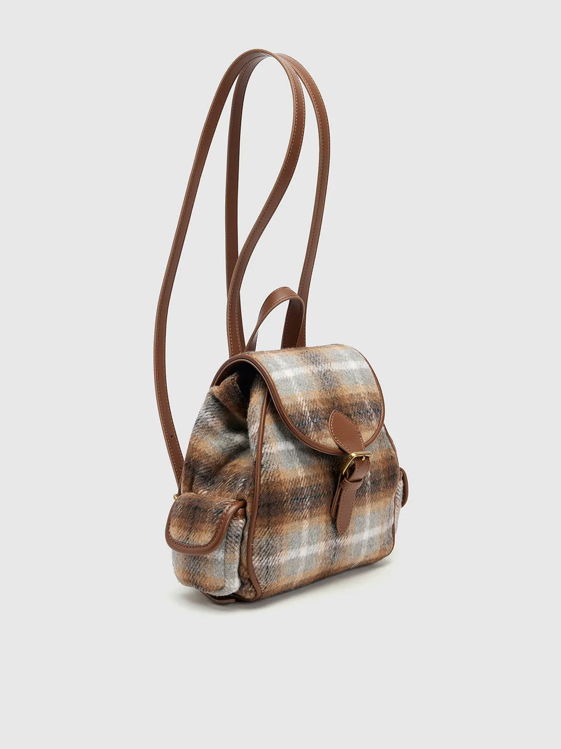 Plaid Medium Backpacks