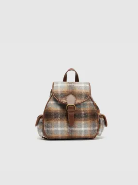 Plaid Medium Backpacks