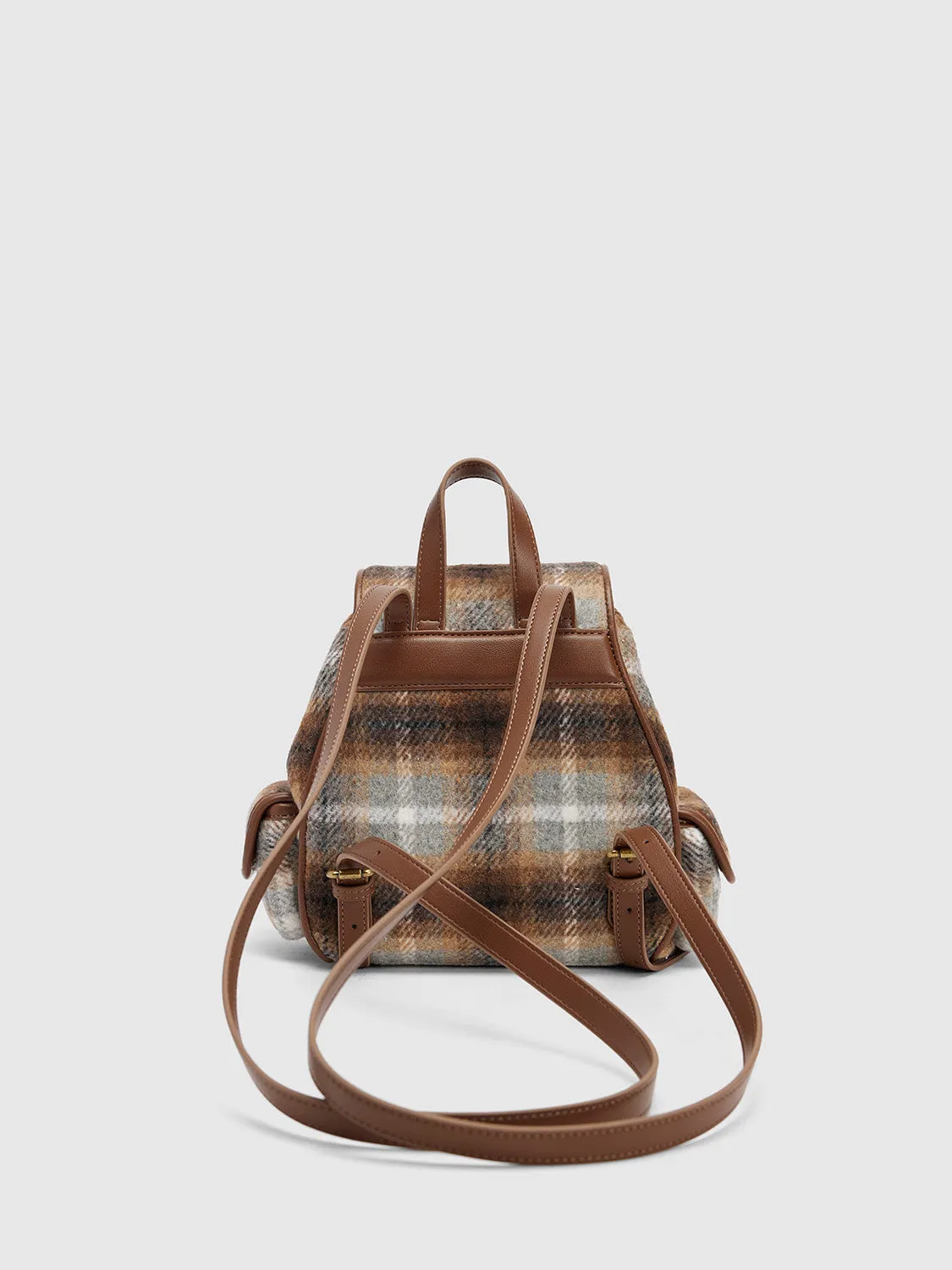 Plaid Medium Backpacks