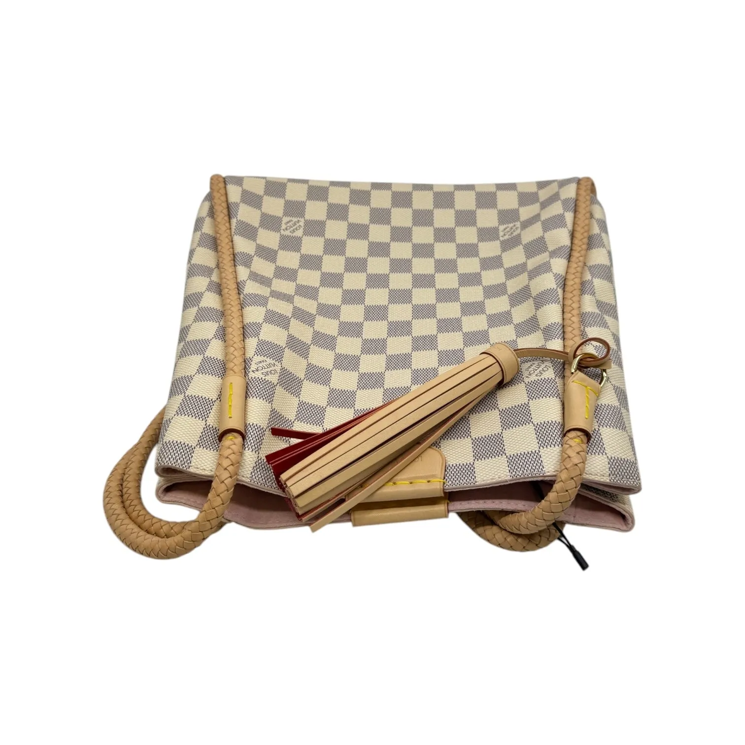 Propriano Tote In Damier Azur GHW 2017