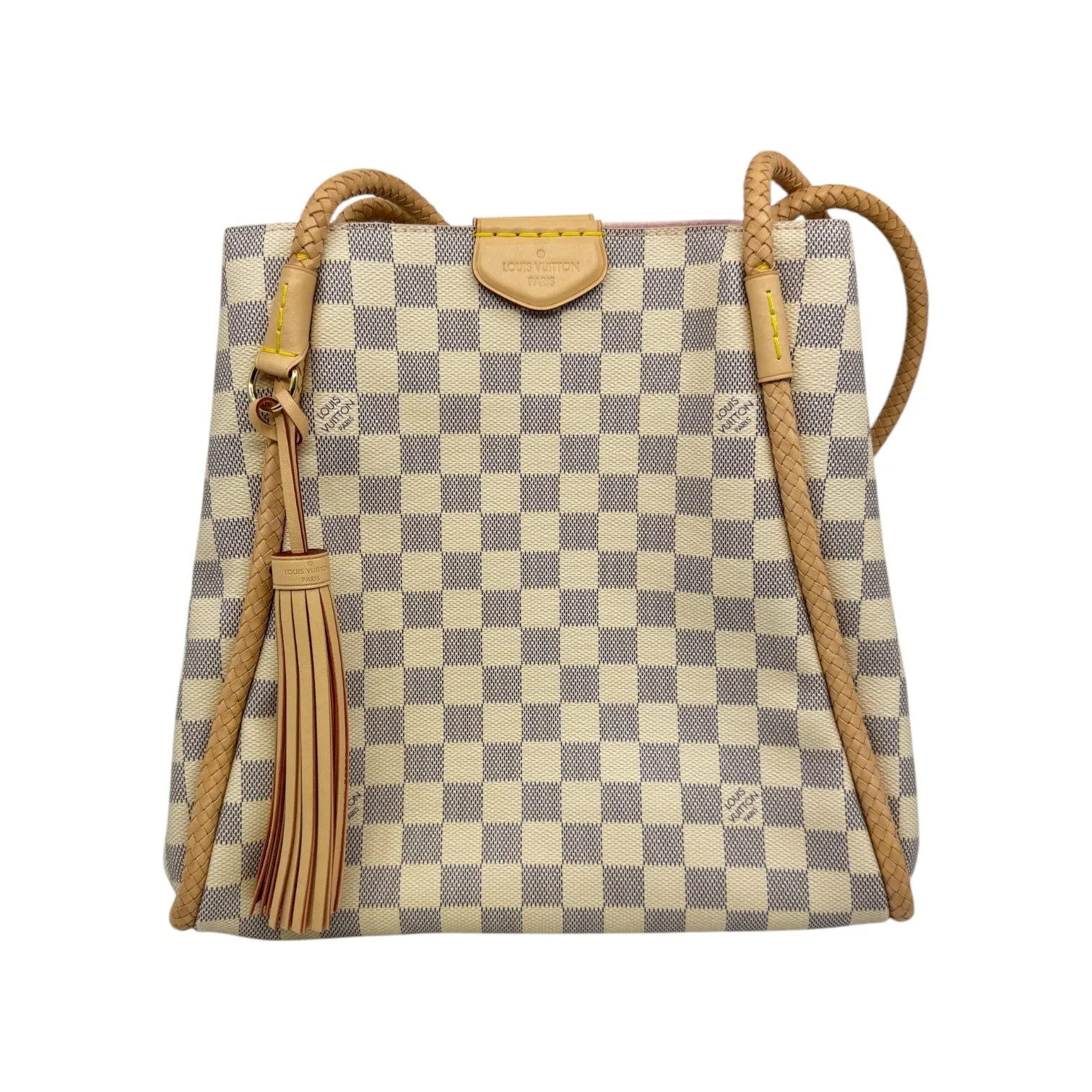 Propriano Tote In Damier Azur GHW 2017