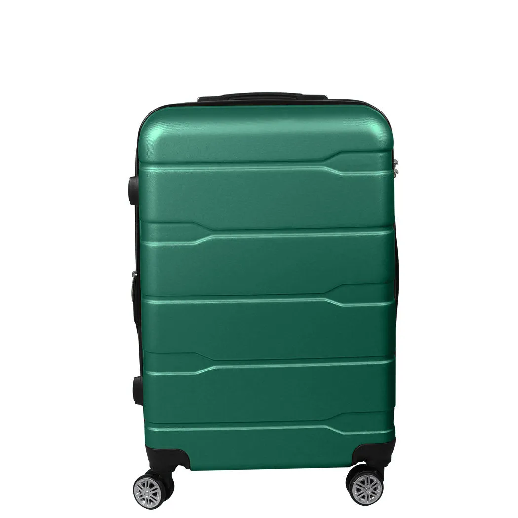 Slimbridge 20" Expandable Luggage Carry Green 20 inch