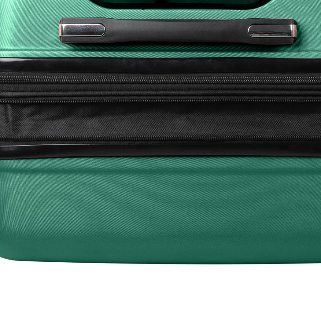 Slimbridge 20" Expandable Luggage Carry Green 20 inch