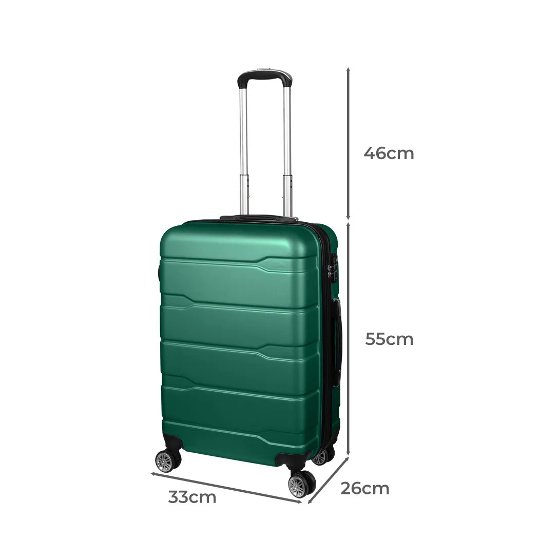 Slimbridge 20" Expandable Luggage Carry Green 20 inch