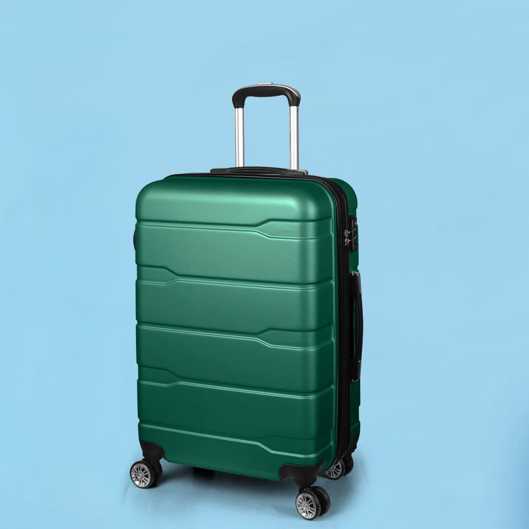 Slimbridge 20" Expandable Luggage Carry Green 20 inch