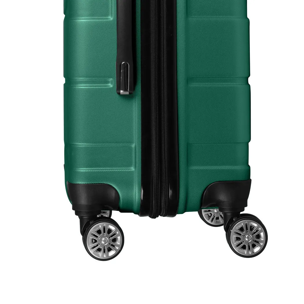 Slimbridge 20" Expandable Luggage Carry Green 20 inch