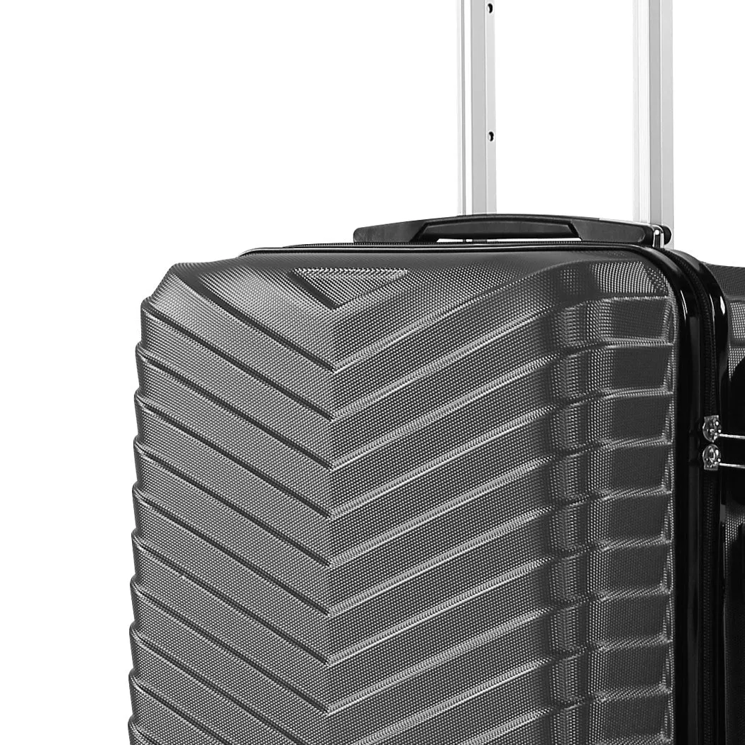 Slimbridge 24" Luggage Suitcase Travel Grey 24 inch