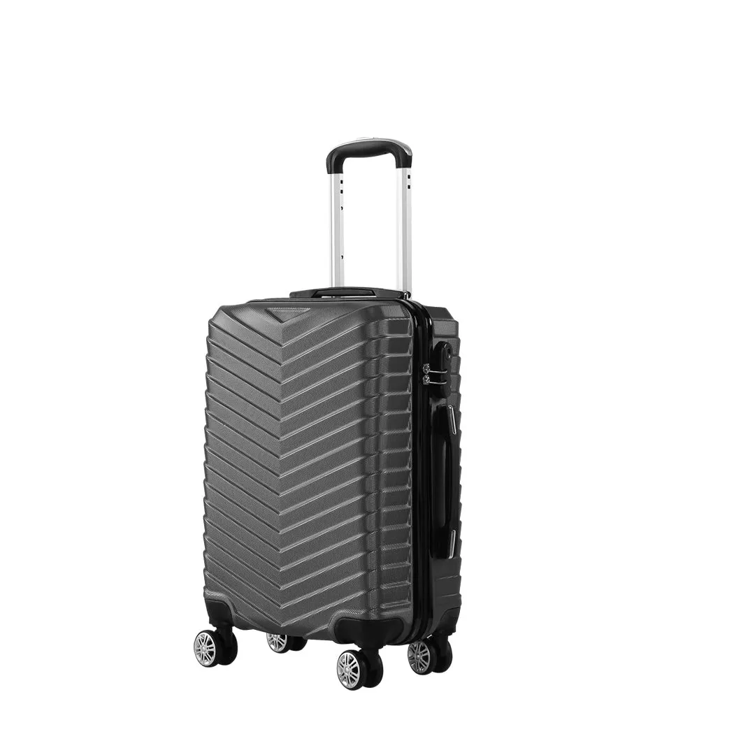 Slimbridge 24" Luggage Suitcase Travel Grey 24 inch