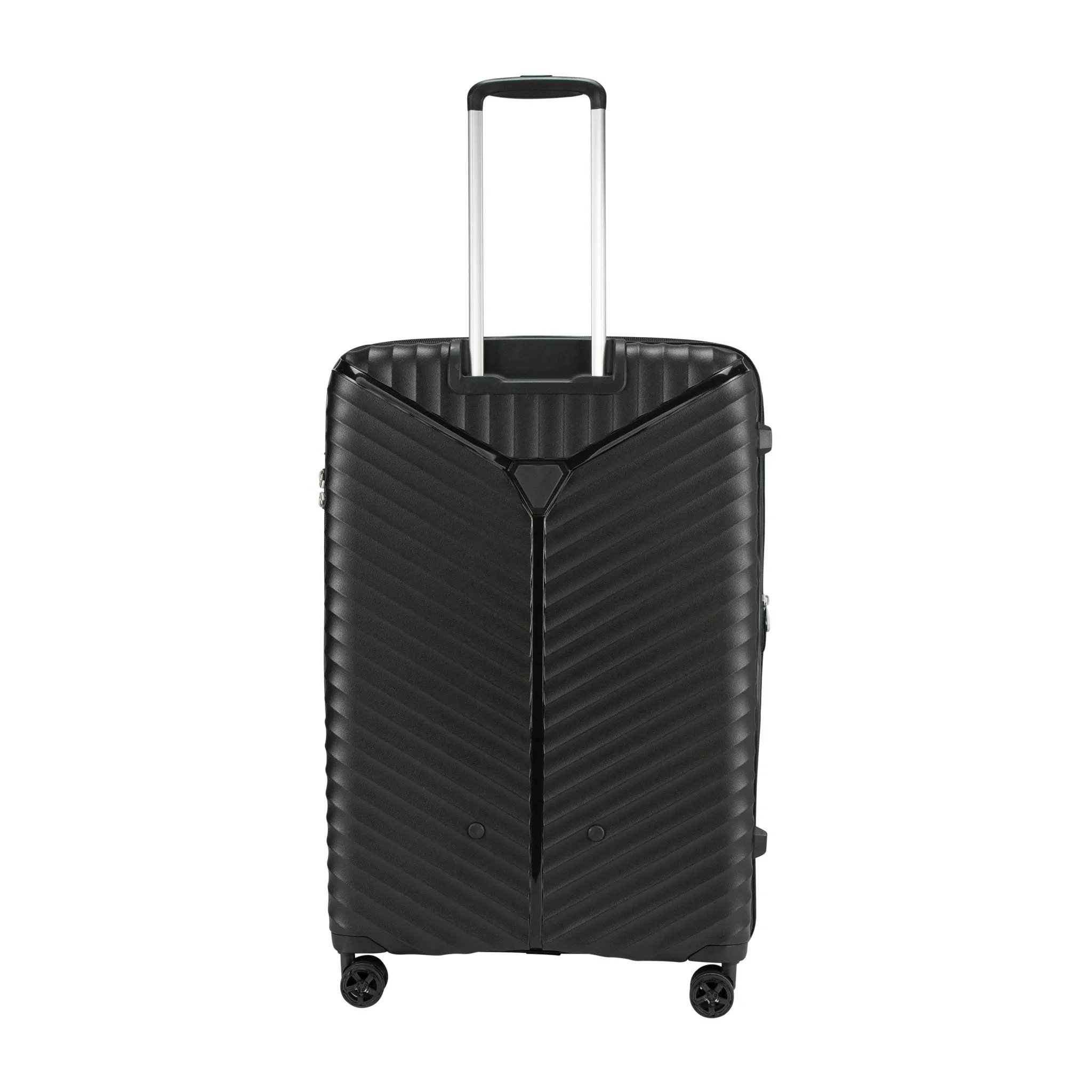 Turin Suitcase Set of 3   Beauty Case - Black