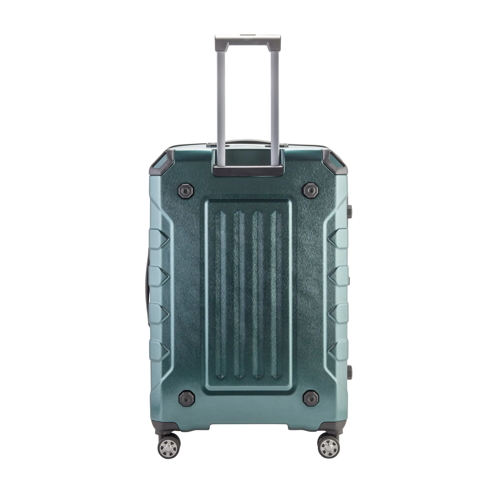 Upright Suitcase Green Set Of 3