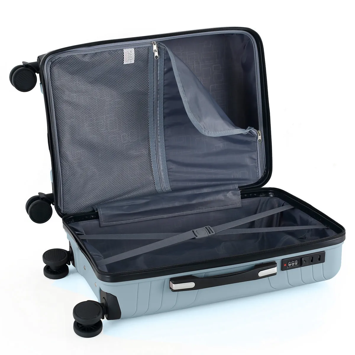 Wheeled Suitcase Medium 60 Litre - Green Blue - PRE ORDER